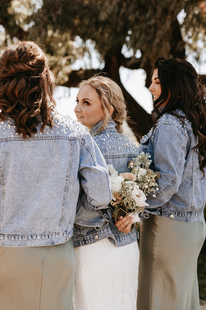 California Wedding bridal jacket
