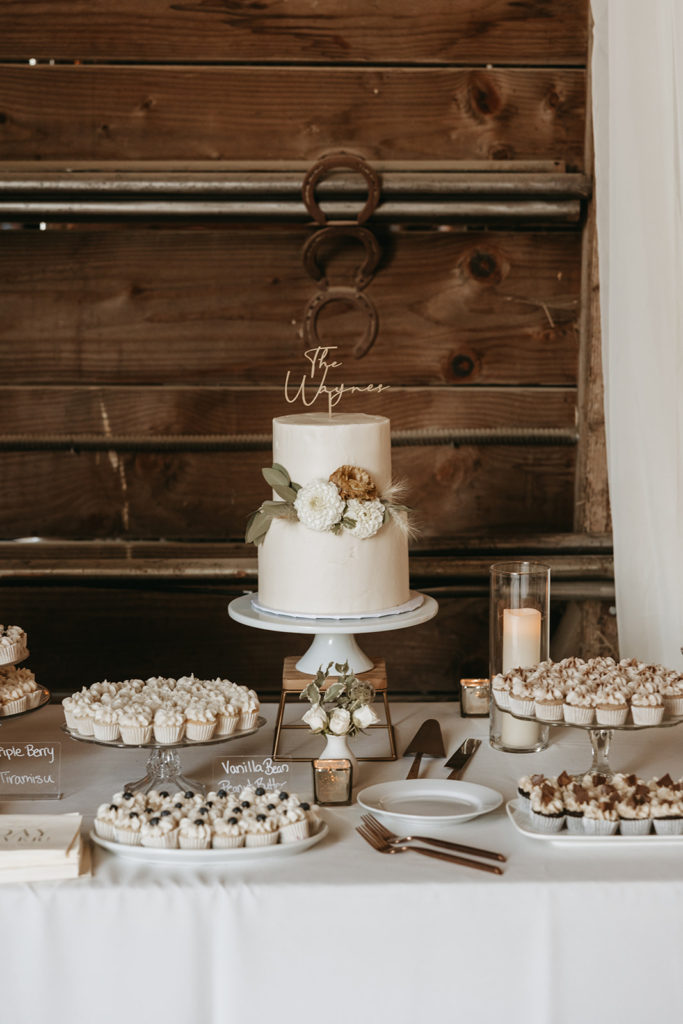 California Wedding Cake