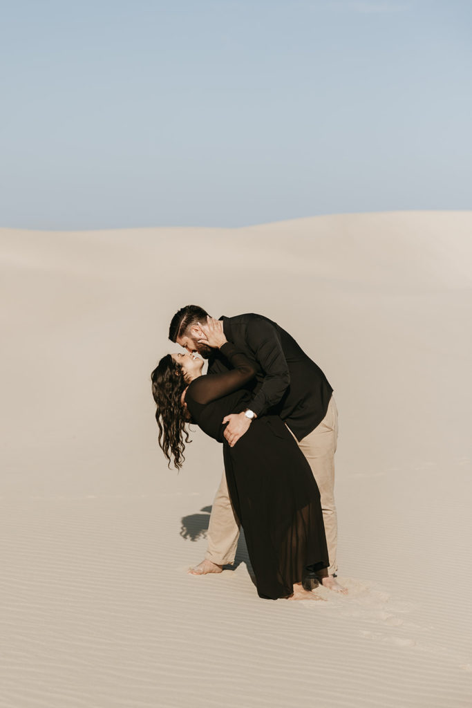Pismo Sand Dunes Engagement Photos