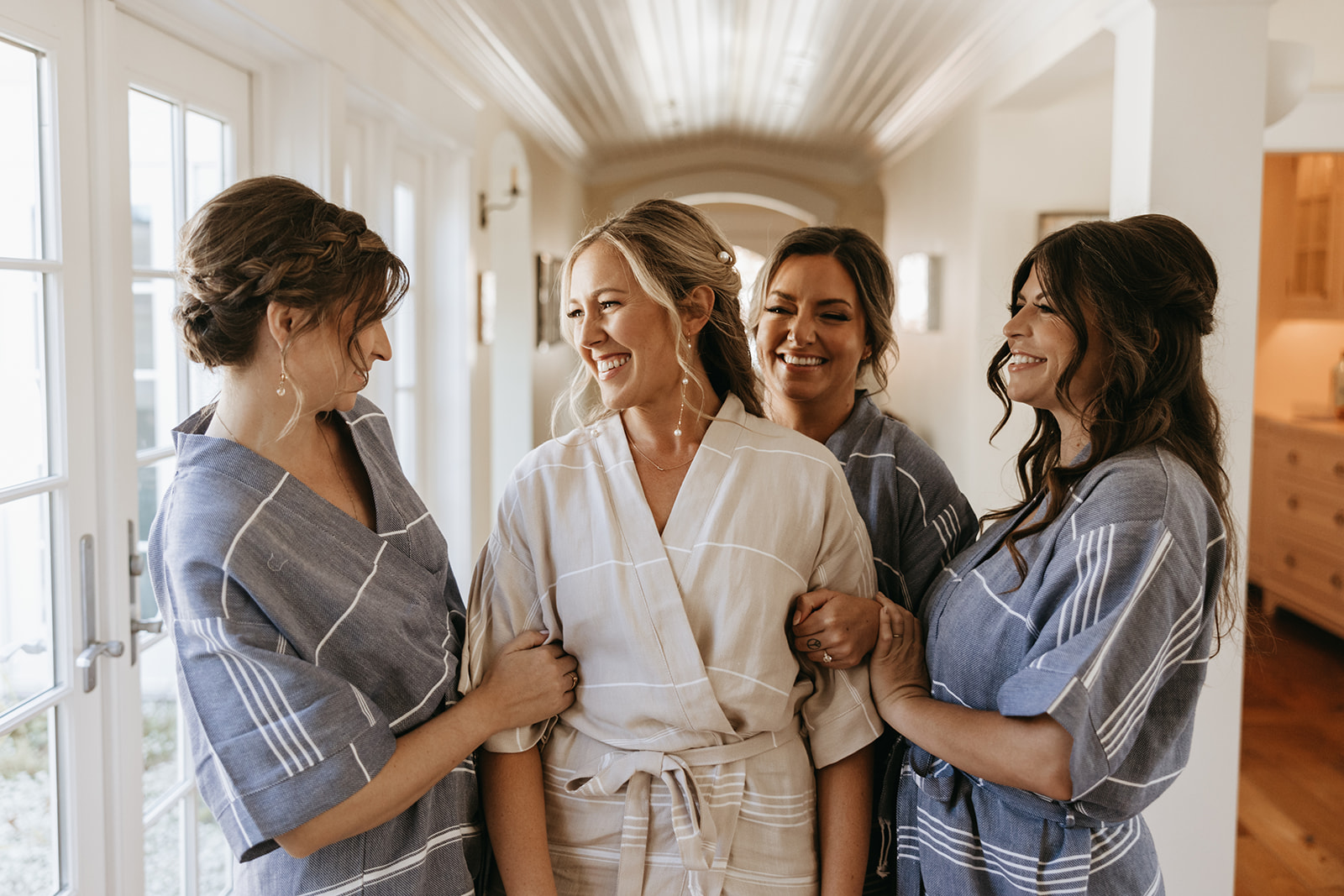 bridal party getting ready | The Penny: A Downtown Wedding Venue in San Luis Obispo
