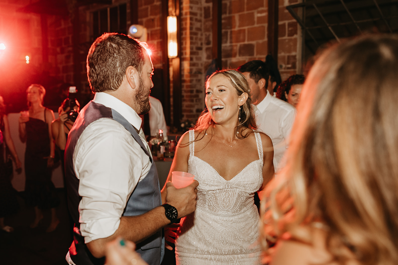 bride and groom dancing on the dance floor | The Penny: A Downtown Wedding Venue in San Luis Obispo