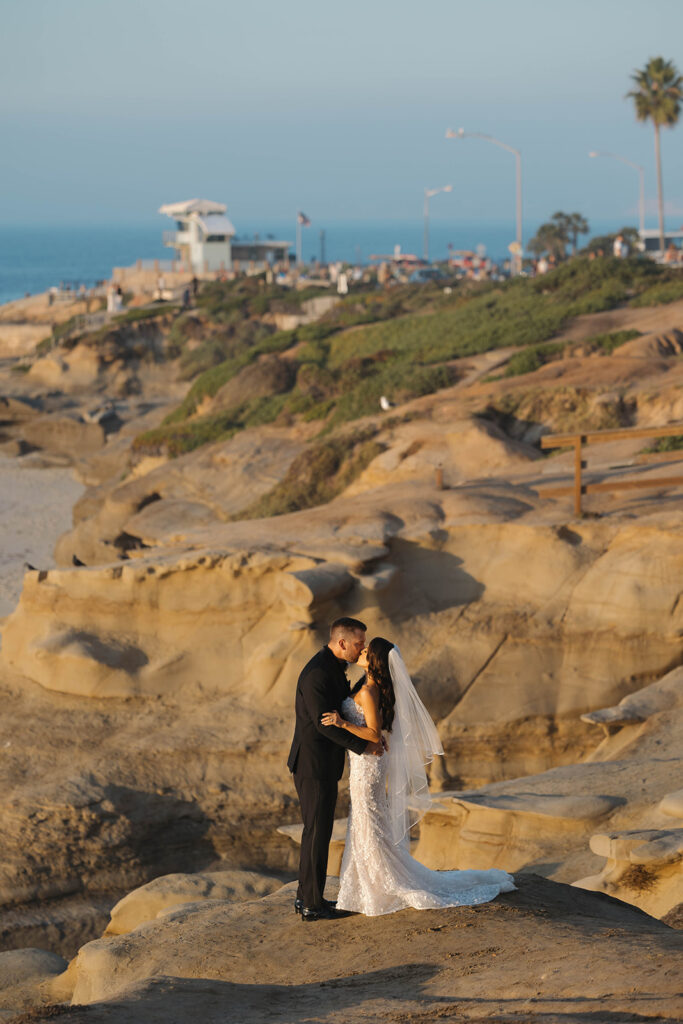 an intimate wedding on the beach in san diego
