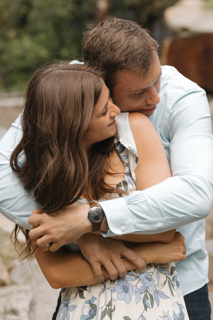 a romantic adventure engagement at yosemite
