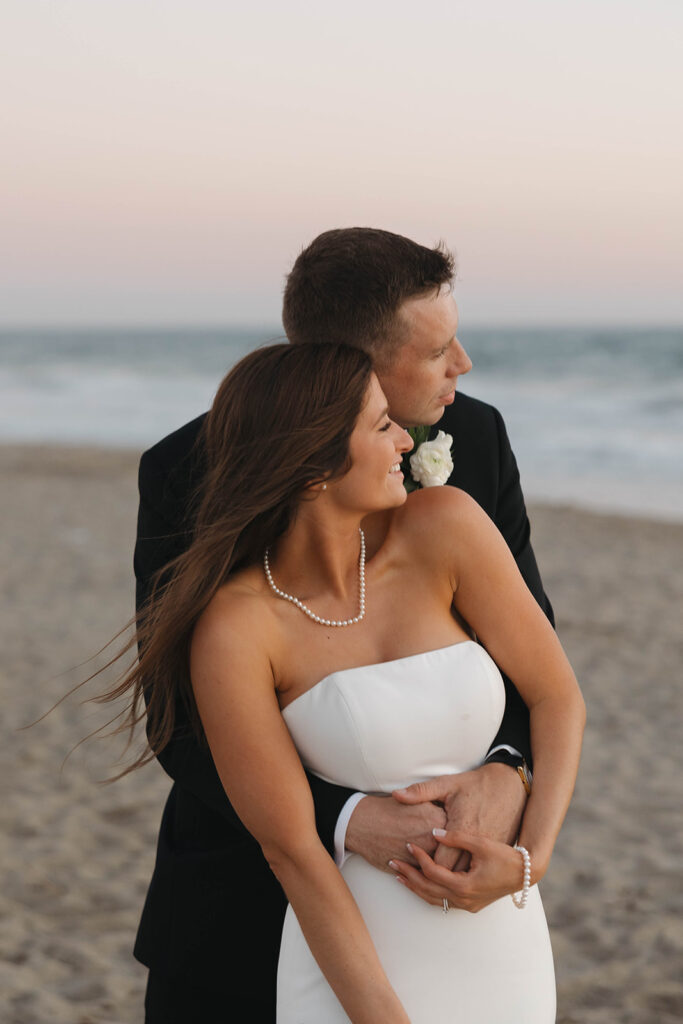 Sunset portrait taken by a Chico wedding photographer in Northern California.