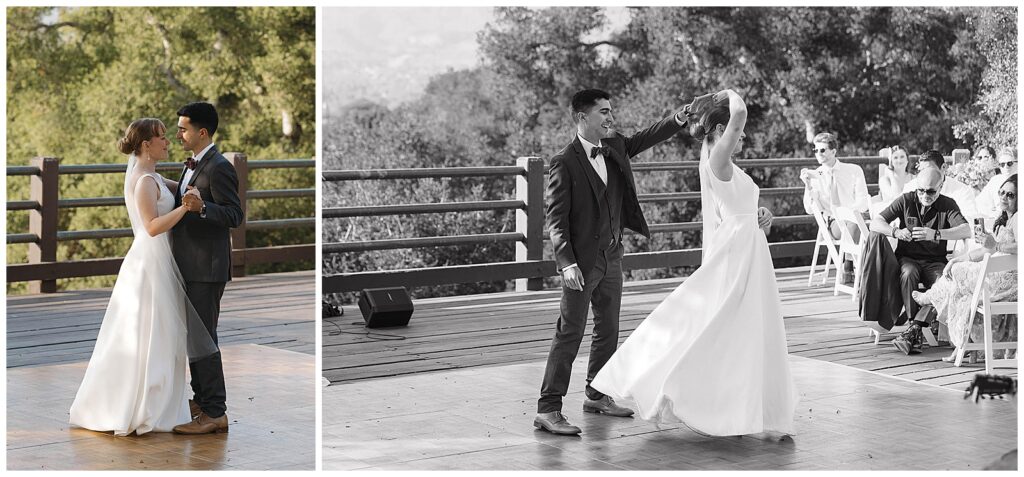 wedding photo timeline planned around golden hour portraits