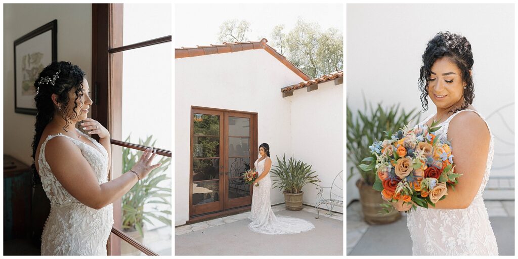 Bridal portraits after getting ready portraits