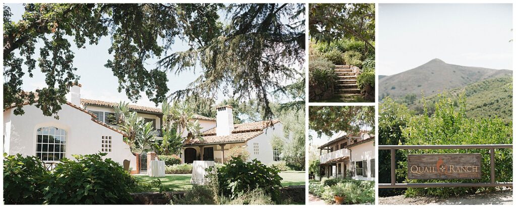 quail ranch wedding venue