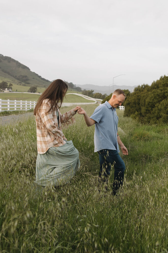Countryside engagement session