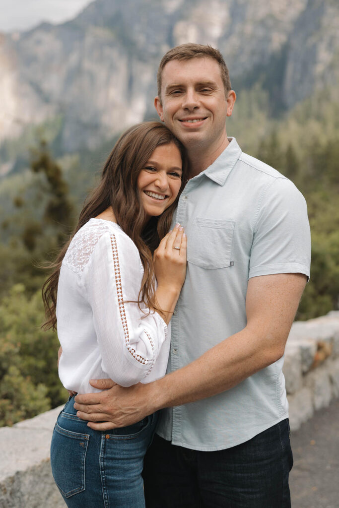 Mountain engagement session